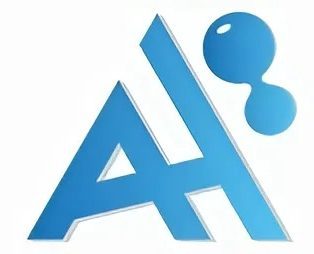Das Bild Zeit das Logo der Firma "Alternative Haustechnik GmbH". Es setzt sich aus den stilisierten Buchstaben "A" und "H" zusammen.